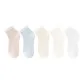 5 Pack (Light Pink+Light Blue+Light Coffee+Ecru+White)
