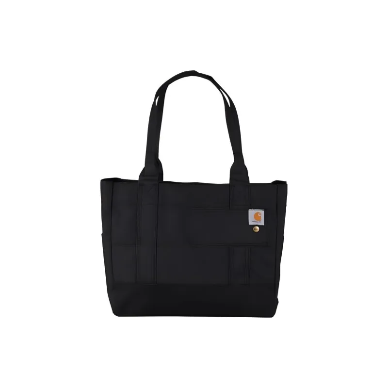 Carhartt Polyester Tote Bag Shopping Bag Shoulder Bag Handbag Regular Unisex Black-0