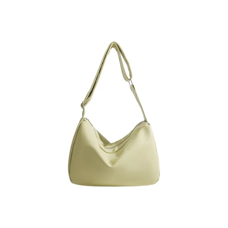Carksky PU Shoulder Bag Women's White/Black/Yellow-12