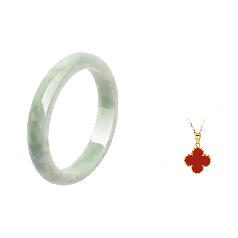 Green Craftsman Bean Type Bangles Women's-0