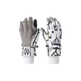 Adults Graffiti-White[Touchscreen+Fleece-Lined]