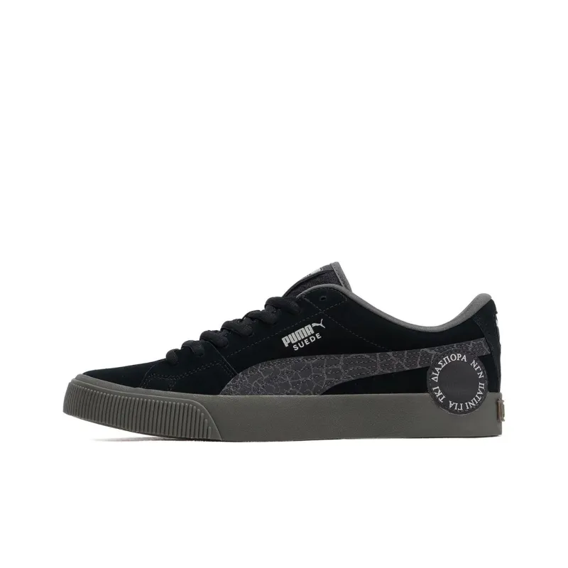 PUMA DASPORA Slip Resistant Low Top Skateboard Shoes Unisex Black-0