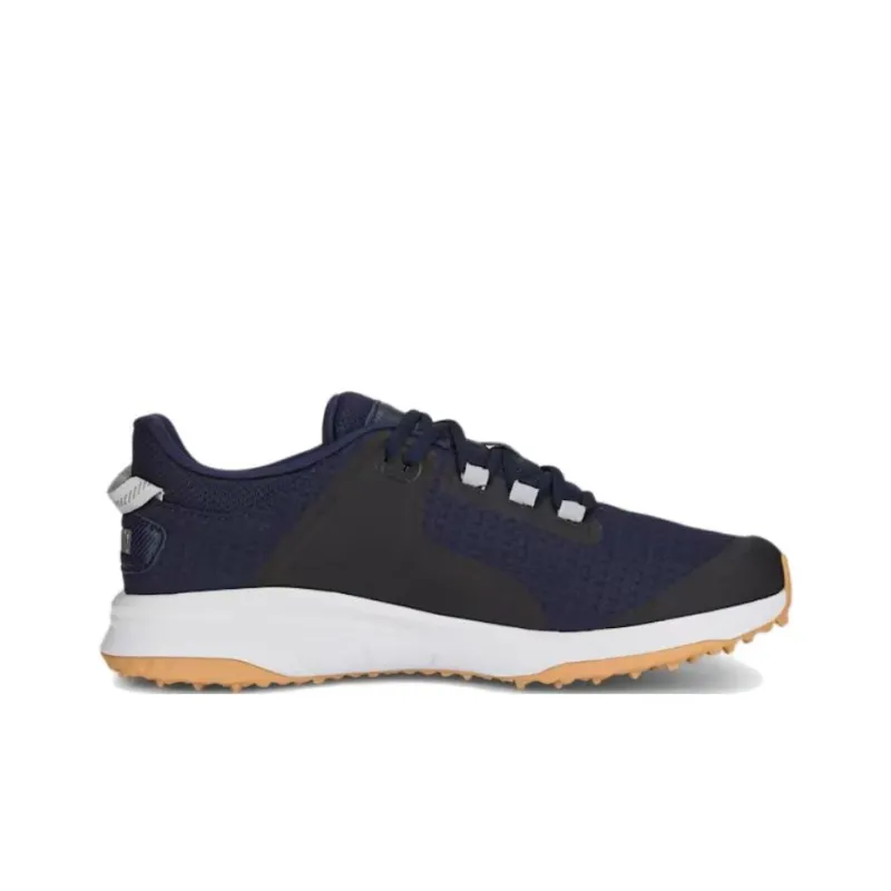 PUMA Anti Slip Wear Resistant Low Top Golf Shoes Men's Marine Blue-1