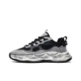 New Arrival Distressed Chunky Sneakers Black