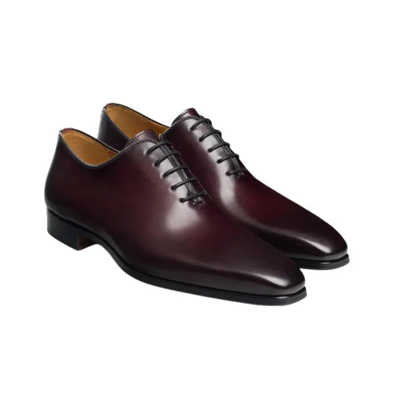 Magnanni Cruz Dress Shoes Men's Burgundy-2