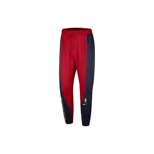 Nike New Orleans Pelicans Knitted Sweatpants Men Marine Blue