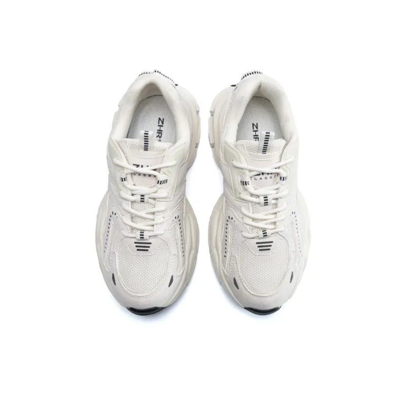 DEFINE CHOICE Cushioning Height Increasing Abrasion Resistant Slip Resistant Low Top Chunky Sneakers Women's-2