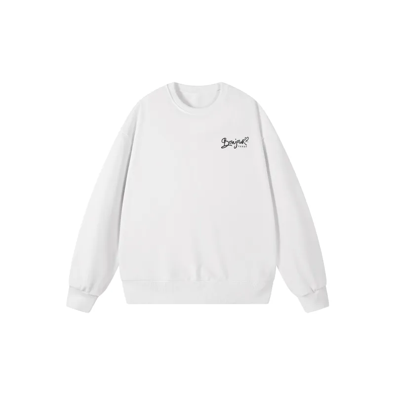 Teddy Bear Collection Parisian Teddy Series Sweatshirt Unisex-4
