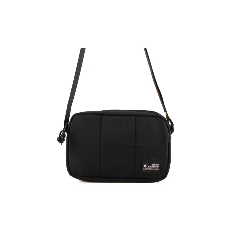 BACKSTAGE Polyamide Shoulder Bag Regular Unisex Black/Green/Yellow-9