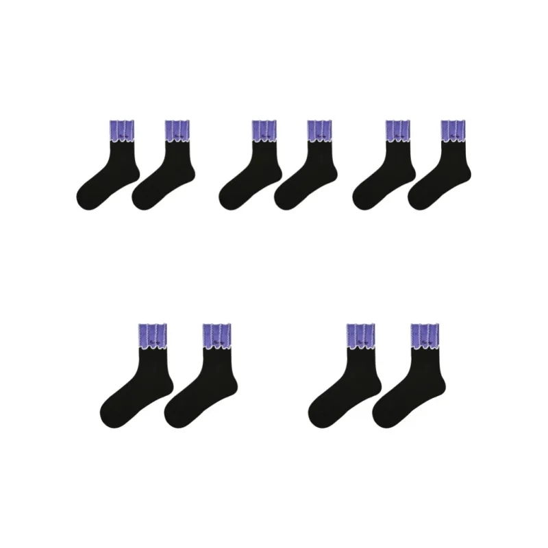 Vine Color Mid Calf Socks Women's-9