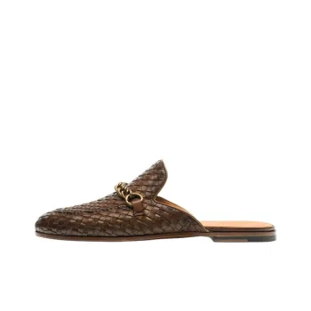 Magnanni Wrap-toe Slippers Women's Brown