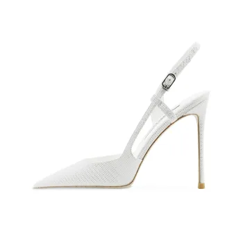 Ganxiaojie Strap Sandals Women's Starlight White