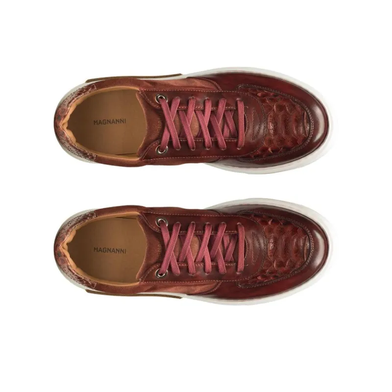 Magnanni The Kaede II Ottawa Low-Top Skateboard Shoes Women's Burgundy-3