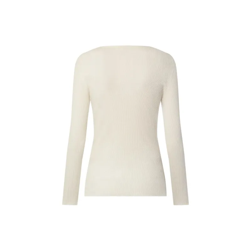 LOUIS VUITTON 1AGFY3 Ribbed Henley Top-1