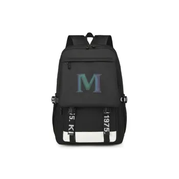 Dusen Kangaroo Nylon Backpack Regular Unisex Black