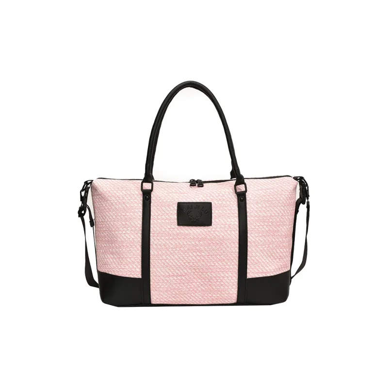 Travel PU Travel Bag Unisex Khaki/Pink/Black/Gray-39