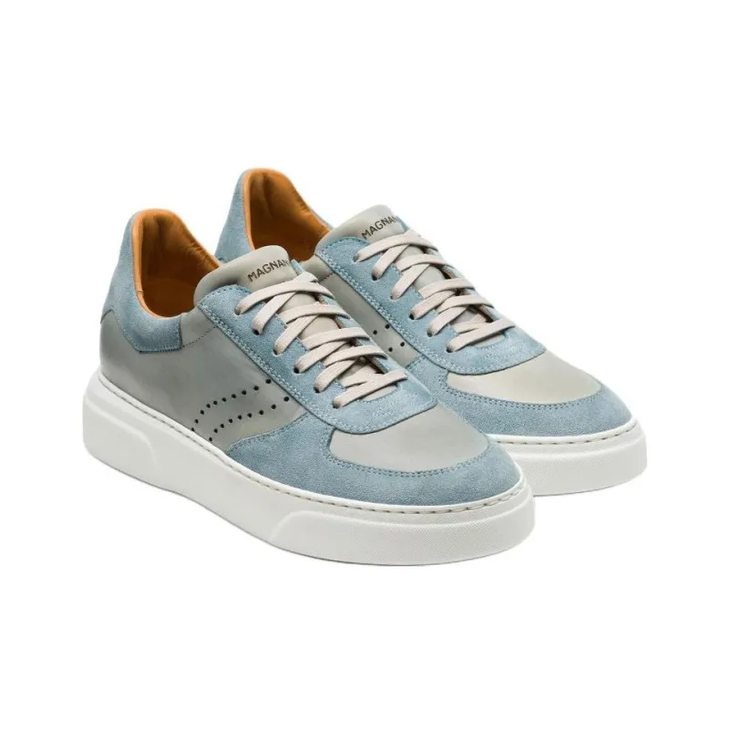 Magnanni Sakura Low-Top Skateboard Shoes Women's Sky Blue-2