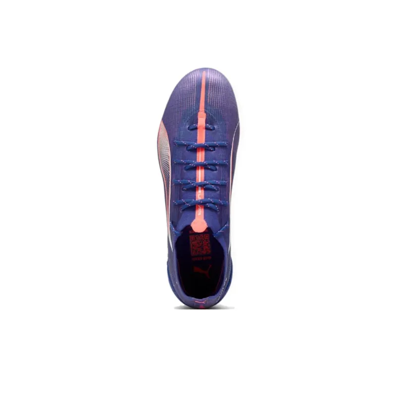 PUMA Ultra 5 FG Firm Ground Slip Resistant, Abrasion Resistant, Breathable Soccer Shoes Women's Purple Orange-3