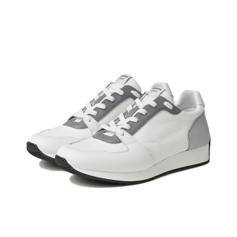 HERMES Escape Low Top Casual Shoes Men's White-2