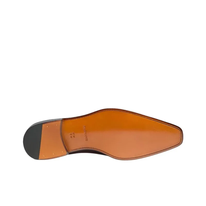 Magnanni Cruz Dress Shoes Men's Burgundy-4