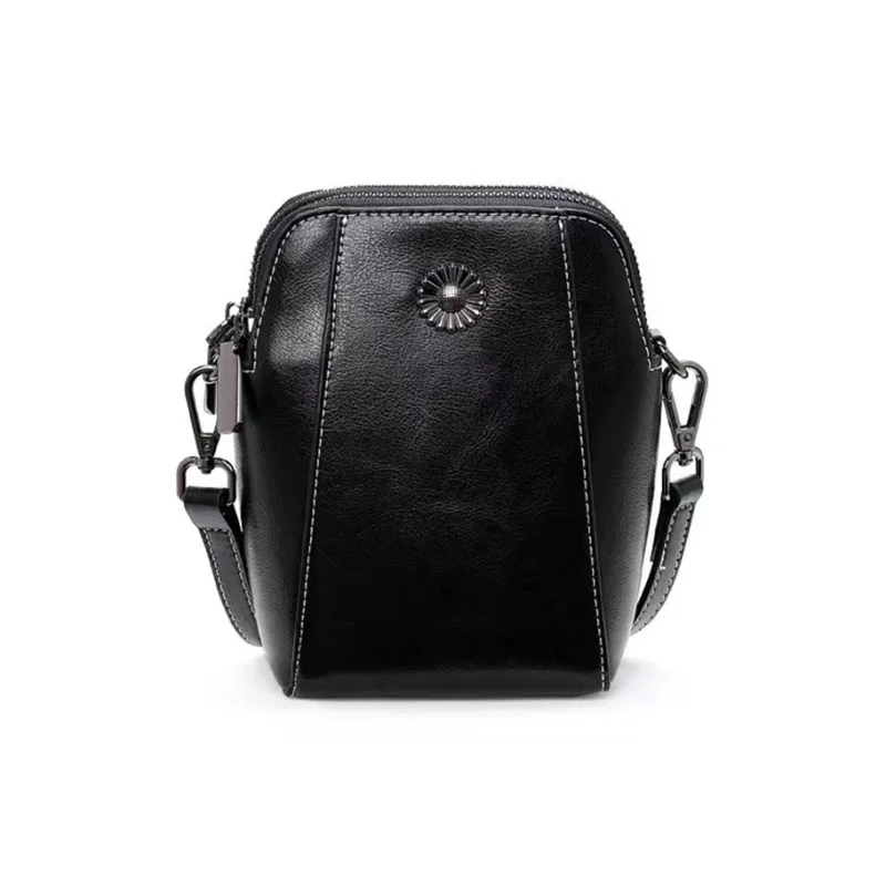 Yalu Cow Leather Shoulder Bag, Crossbody Bag Women's Multicolor-2