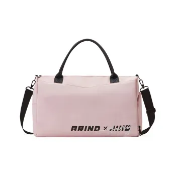 P.R IND Badminton Racket Bags 2 Pcs Pack Fashion Trend Shoulder Bag Pink Unisex Independent Shoe Compartment
