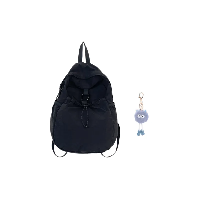 KAMLUI Washed Cloth Backpack Small Size Unisex Multicolor-12