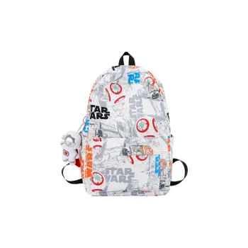 Cwatcun Nylon Backpack Regular Unisex Orange & White/Blue & White/Black
