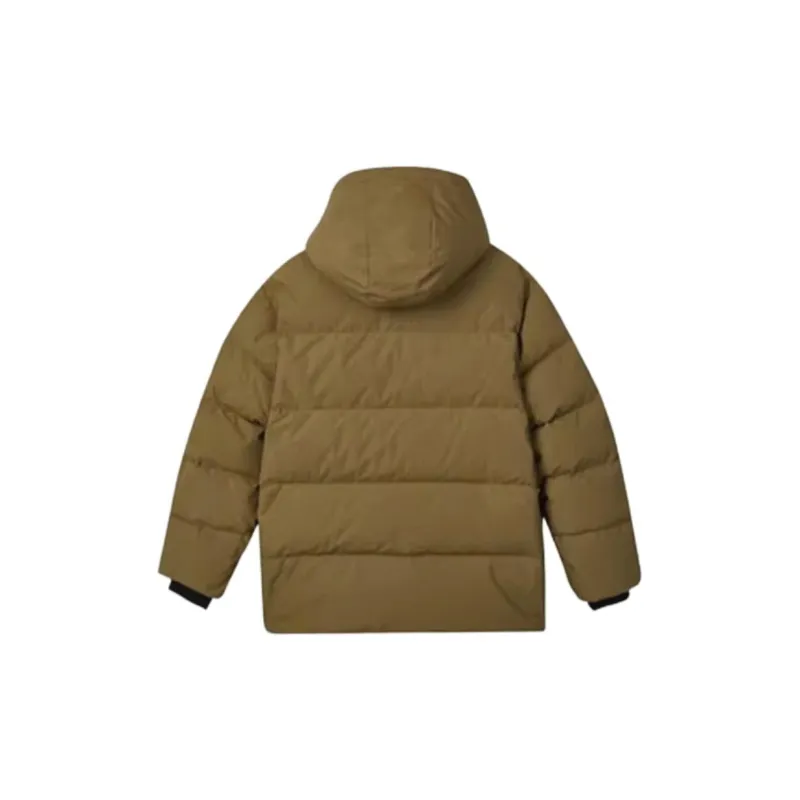 Skechers Colorful Down Jacket Men's Light Brown-1