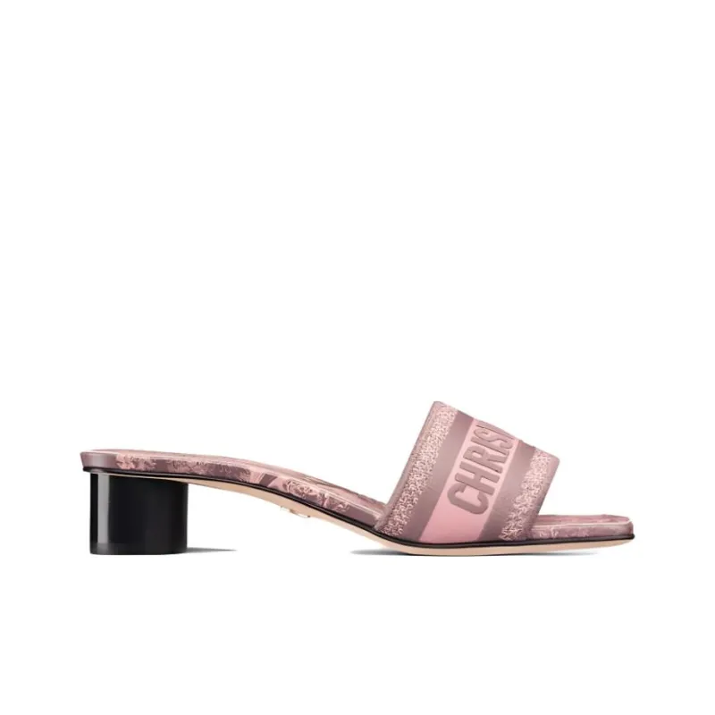 DIOR Dway Odor-Resistant Slide Slippers Women's Gray Pink-1