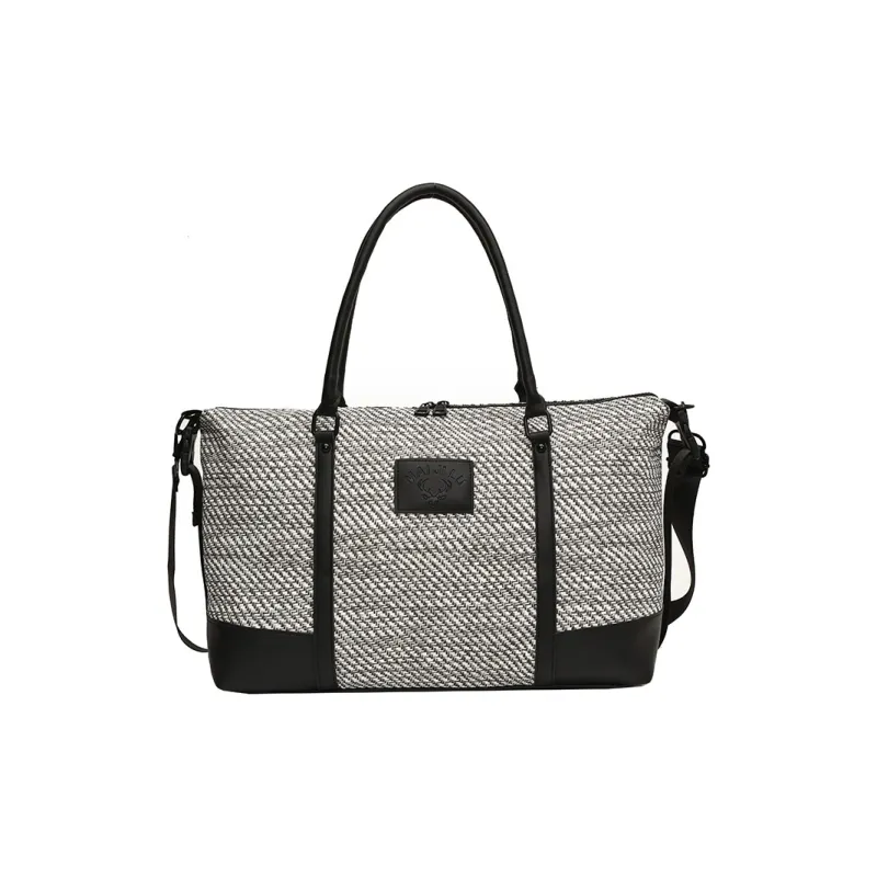 Travel PU Travel Bag Unisex Khaki/Pink/Black/Gray-78
