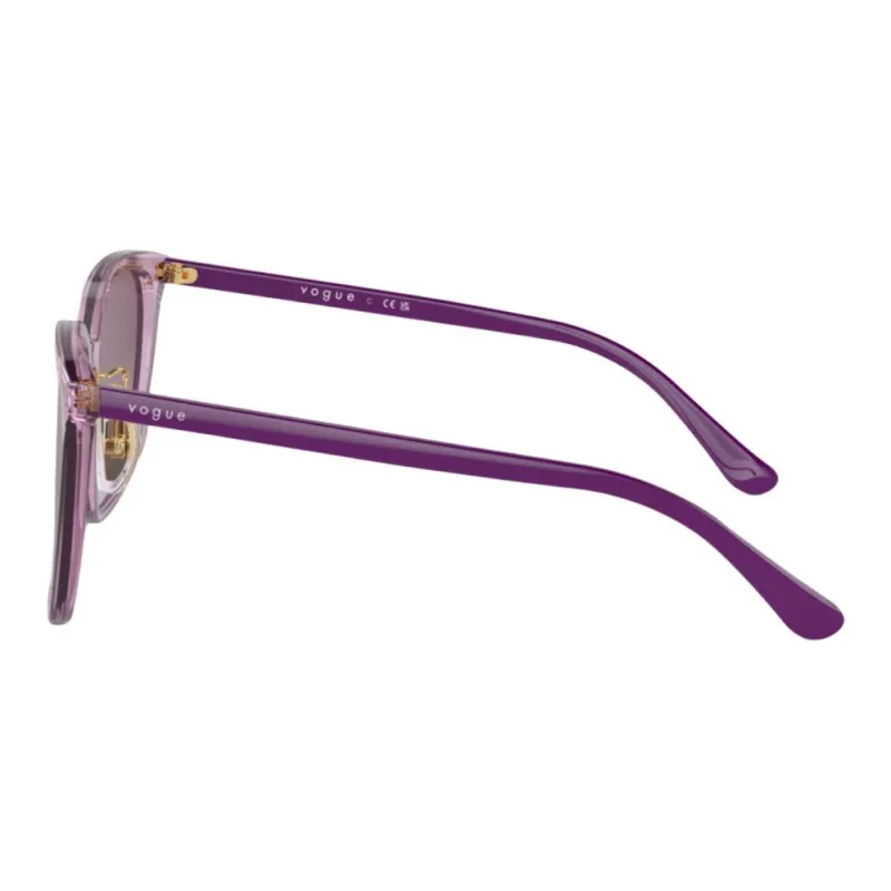 VOGUE Acetate Square Sunglasses Women's Purple-2