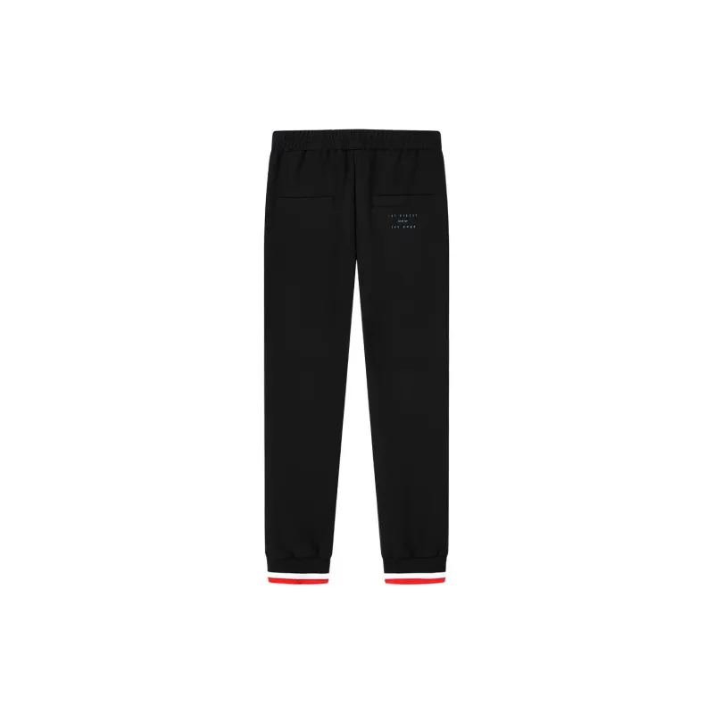 Mihara Yasuhiro X FILA MIHARA YASUHIRO Collaboration Collection Knitted Sweatpants Men Jet Black-1