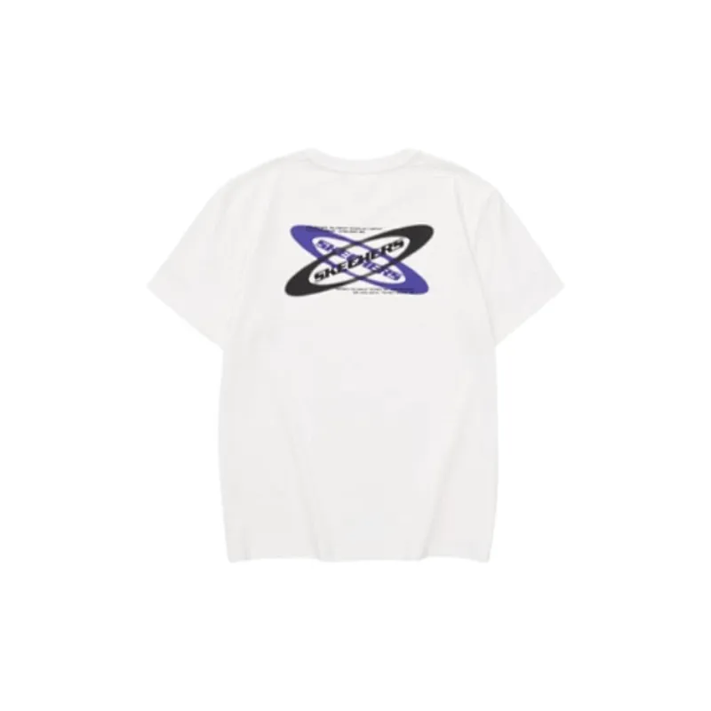Skechers T Shirt Men's Marshmallow White-1