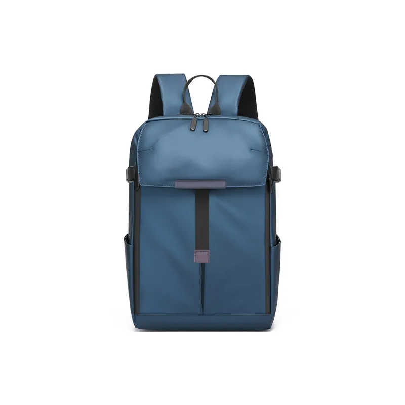 BAODIDAISHU Oxford Backpacks Regular Men's Gray/Black/Blue-11