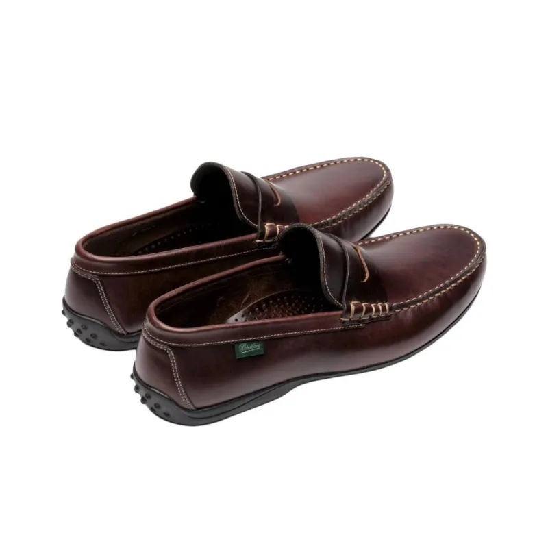 Paraboot Cabrio Beanie Shoes Men's Burgundy-4