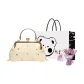 White+Exclusive Shopping Bag+Greeting Card+Dried Flower