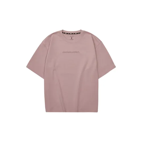 Skechers Sports Life Collection T-Shirts Unisex Wooden Rose Pink