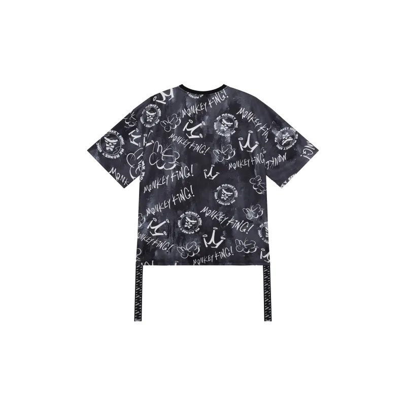 MK MONKEY KING T-Shirt Unisex Black-1