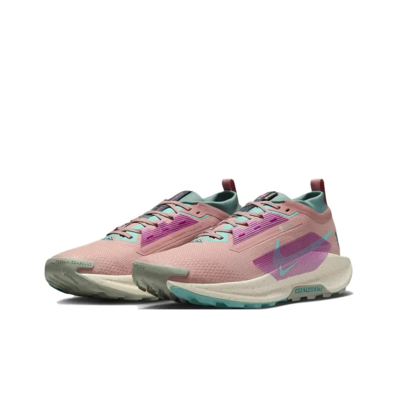 Nike React Pegasus Trail 5 Gore Tex Red Stardust Green Frost-2