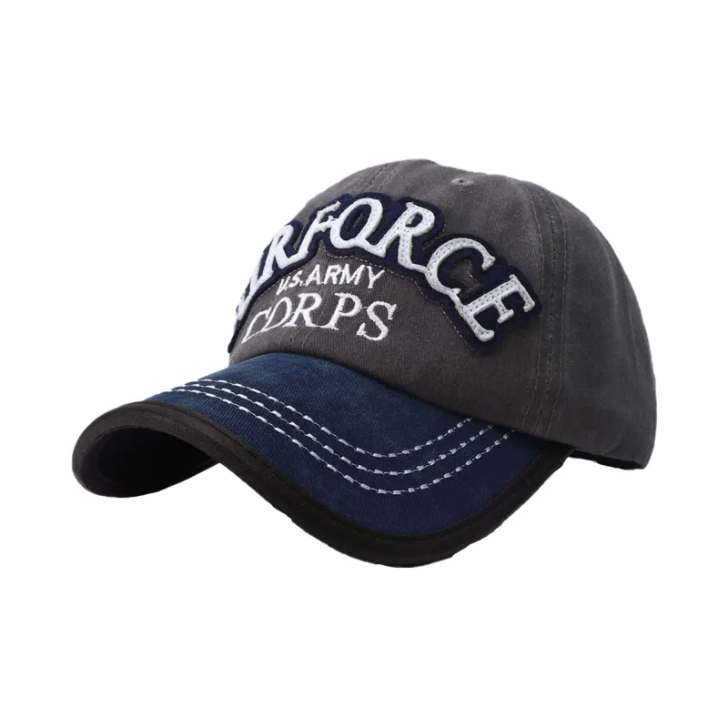 FILES Cotton Baseball Caps Unisex-2