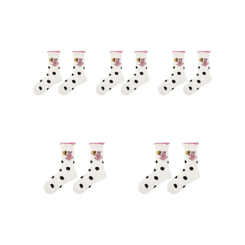 Vine Color Mid Calf Socks Women's-19
