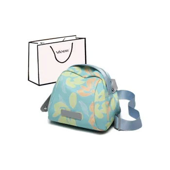 VANDEE Oxford Shoulder Bag Crossbody Bag Small Size Women's Blue