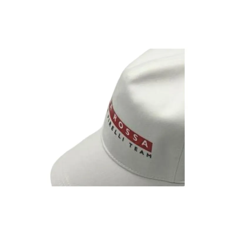 PRADA Cotton Baseball Caps Unisex White-2