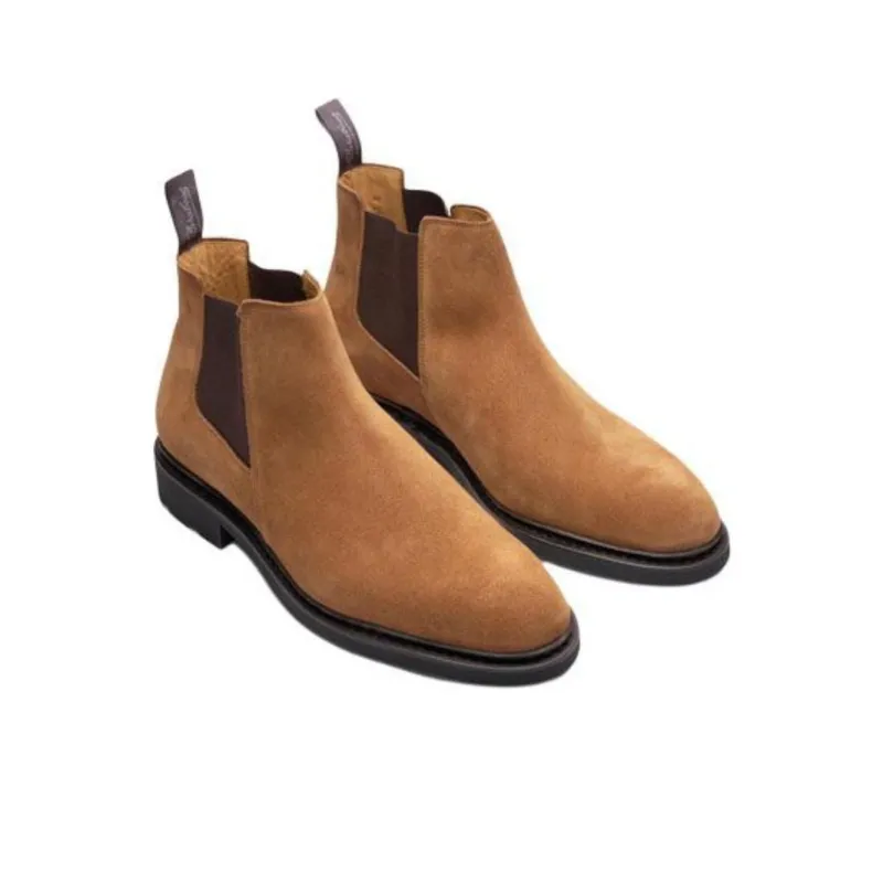 Paraboot Chamfort Ankle-Length Chelsea Boots Men's Umber-2