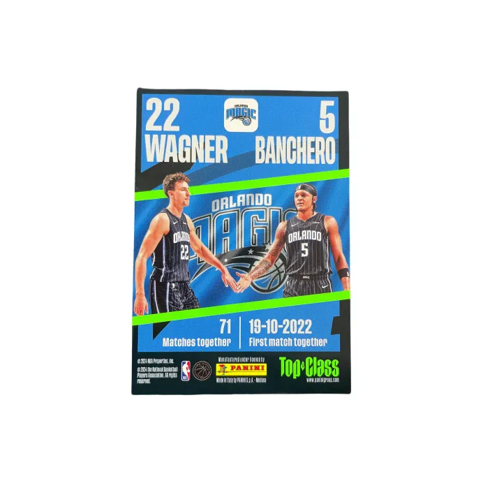 PANINI 2023 24 TC Magic Franz Wagner Paul Banchero Double Teka Refractor Card Pass Sports Cards 1 Pc-1