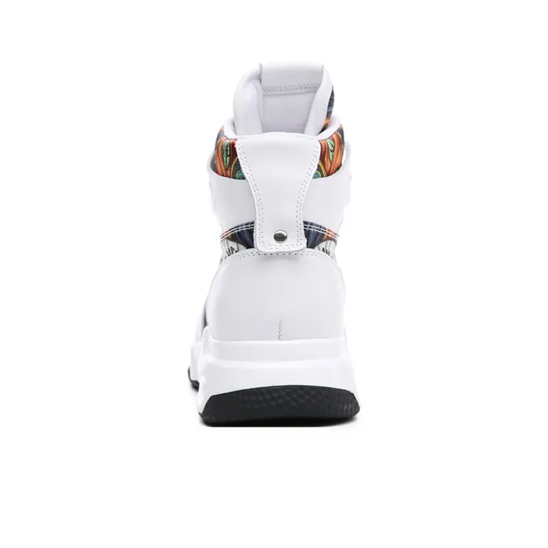 Babinda High Top Casual Shoes Men's White-4