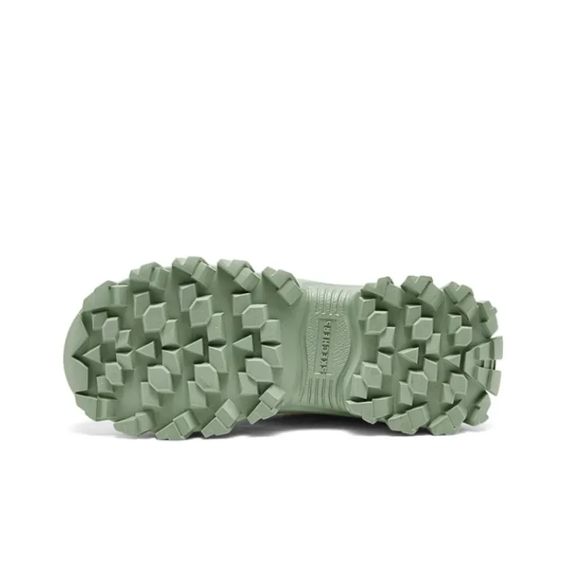 Skechers Street Anti-Slip Wear-Resistant Low-Top Chunky Sneakers Women's Mint Green-4