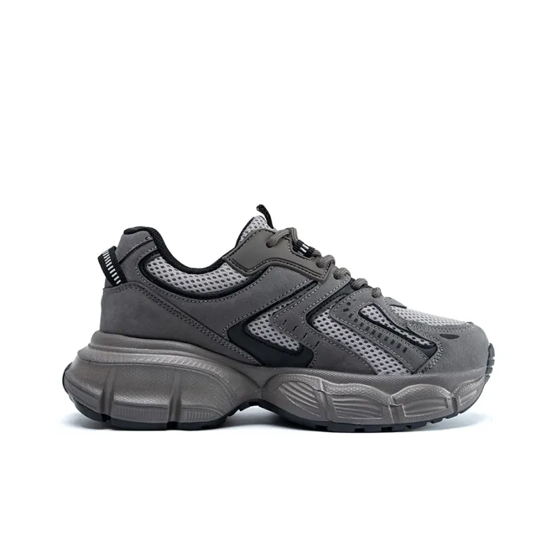 DEFINE CHOICE Cushioning Height Increasing Abrasion Resistant Slip Resistant Low Top Chunky Sneakers Women's-28