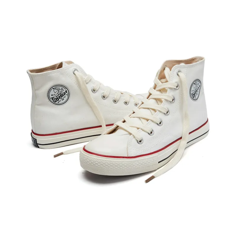 Warrior Anti Slip Wear Resistant High Top Canvas Shoes Unisex-4